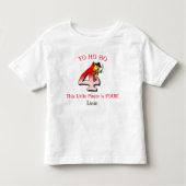 "Yo Ho Ho Cute Pirate Parrot 4e verjaardag Kinder Shirts (Voorkant)
