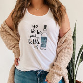 "Yo Ho Ho" en een fles Rum Tanktop