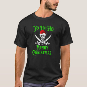 "Yo Ho Ho Merry kerstpiraat Pirate S T-shirt