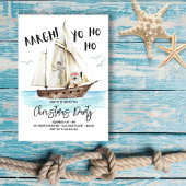 "Yo Ho Ho Pirate KerstKerstmis Kaart