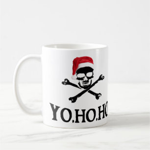 "Yo Ho Ho Pirate Santa Mok" Koffiemok