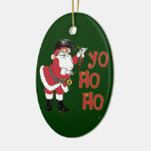 Yo Ho Ho Pirate Santa Ornamenten (Links)