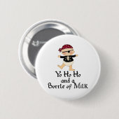 Yo Ho Ho Ronde Button 5,7 Cm (Voorkant /achterkant)