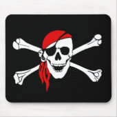 Yo Ho Pirate Mousepad Muismat (Voorkant)