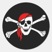 Yo Ho Pirate Sticker 2 (Voorkant)