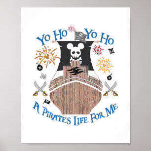 Yo Ho Piratencruise Een Piraat Leven Voor Mij Fami Poster