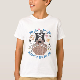 Yo Ho Piratentocht Een Piraat Leven Voor Mij Famil T-shirt