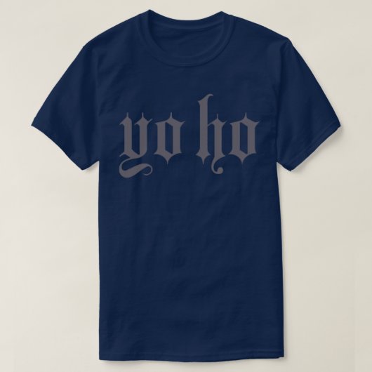 Yo Ho T-shirt (Design voorkant)
