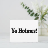 Yo Holmes Briefkaart (Staand voorkant)
