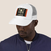 Yo Ik heb Mad Skulls Gfx BG-01 Trucker Pet (In situ)
