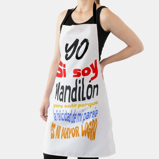 Yo is Soy Mandilon Quote Schort (Insitu)