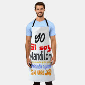 Yo is Soy Mandilon Quote Schort (Gedragen)