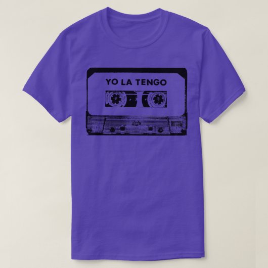 Yo La Tengo Cassettebandje T-shirt (Design voorkant)