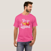 "Yo Legend Yoyo Master Tricks Competition Pasti" T-shirt (Voorkant volledig)