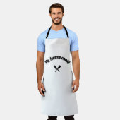 Yo, Lemme Cook Grappig Schort voor Mannen en Vrouw (Gedragen)