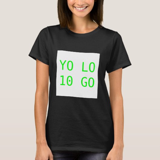 Yo Lo Tengo T-shirt (Voorkant)
