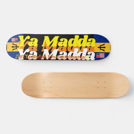 YO MADDA JMT BARB 7 3/4" Skateboard Deck (Horizontaal)