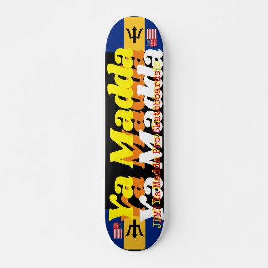 YO MADDA JMT BARB 7 3/4" Skateboard Deck (Voorkant)