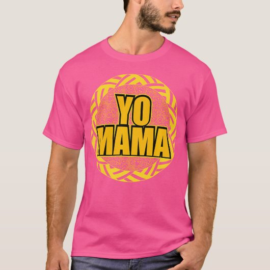 Yo Mama 1990S Throwback Funny Dansende Hip Hop Par T-shirt (Voorkant)