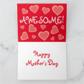 Yo Mama is zo Geweldige Funny Moederdag Kaart (Binnen)