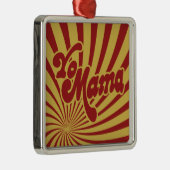 Yo Mama Metalen Ornament (Rechts)