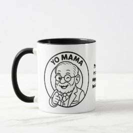 Yo Mama Therapy Joke Mug – Impatient healing Mok