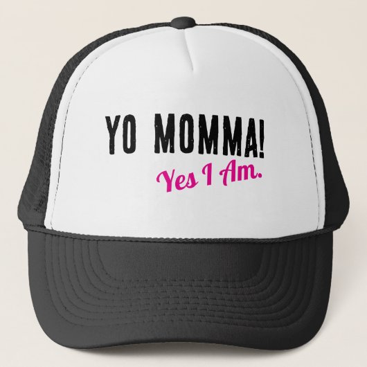 Yo Mamma- Ja ik ben! Trucker Pet (Voorkant)