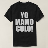 Yo Mamo Culo T-shirt (Design voorkant)