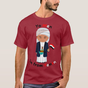 Yo MANNEN - Ik kom uit Jemen - Funny Humor T-shirt