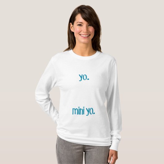 Yo & Mini Yo T-shirt (Voorkant volledig)