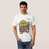 Yo Mom Joke – Funny Graffiti Street Art Design T-shirt (Voorkant volledig)