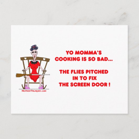 Yo Momma # 01 Briefkaart (Voorkant)