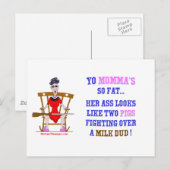 Yo Momma # 03 Briefkaart (Voorkant / Achterkant)