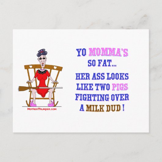 Yo Momma # 03 Briefkaart (Voorkant)