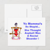 Yo Momma 10 Briefkaart (Voorkant / Achterkant)