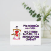 Yo Momma # 10 Briefkaart (Staand voorkant)