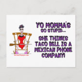 Yo Momma # 10 Briefkaart (Voorkant)