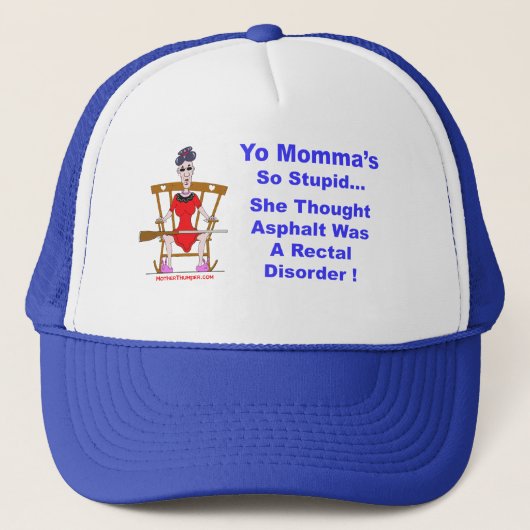 Yo Momma 10 Trucker Pet (Voorkant)
