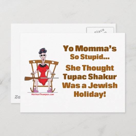 Yo Momma # 11 Briefkaart (Voorkant / Achterkant)