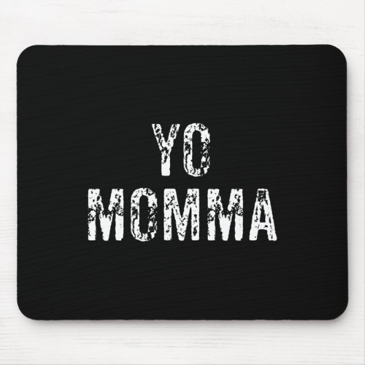 Yo Momma Leuke Schelet Zegt Schelet Speler Schelet Muismat (Voorkant)