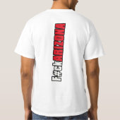 yo momma ziet er illegaal uit t-shirt (Achterkant)