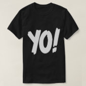 Yo! mtv raps replica logo 1993 era WHITE Classic T T-shirt (Design voorkant)