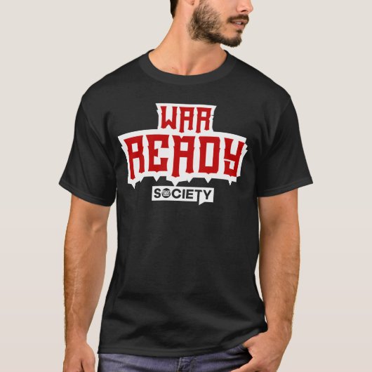YO OORLOG KLAAR vrienden T-shirt (Voorkant)