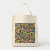 "Yo Quilt Canvas tas" Tote Bag (Voorkant)