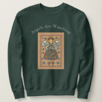 Yo Quilt GUARDIAN ANGEL EN CAT SWEATSHIRT