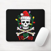 Yo S Ho Pirate Boat Cruise Xmas Skull Crossbones C Muismat (Met muis)