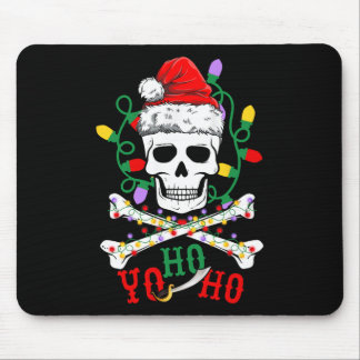 Yo S Ho Pirate Boat Cruise Xmas Skull Crossbones C Muismat