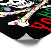 Yo S Ho Rate Boat Cruise Xmas Skull Crossbones Chr Poster (Hoek)