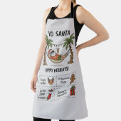 Yo Santa Funny Summer Christmas Tropical Holiday Schort (Insitu)