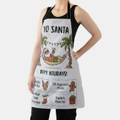 Yo Santa Funny Summer Christmas Tropical Holiday Schort (Insitu)
